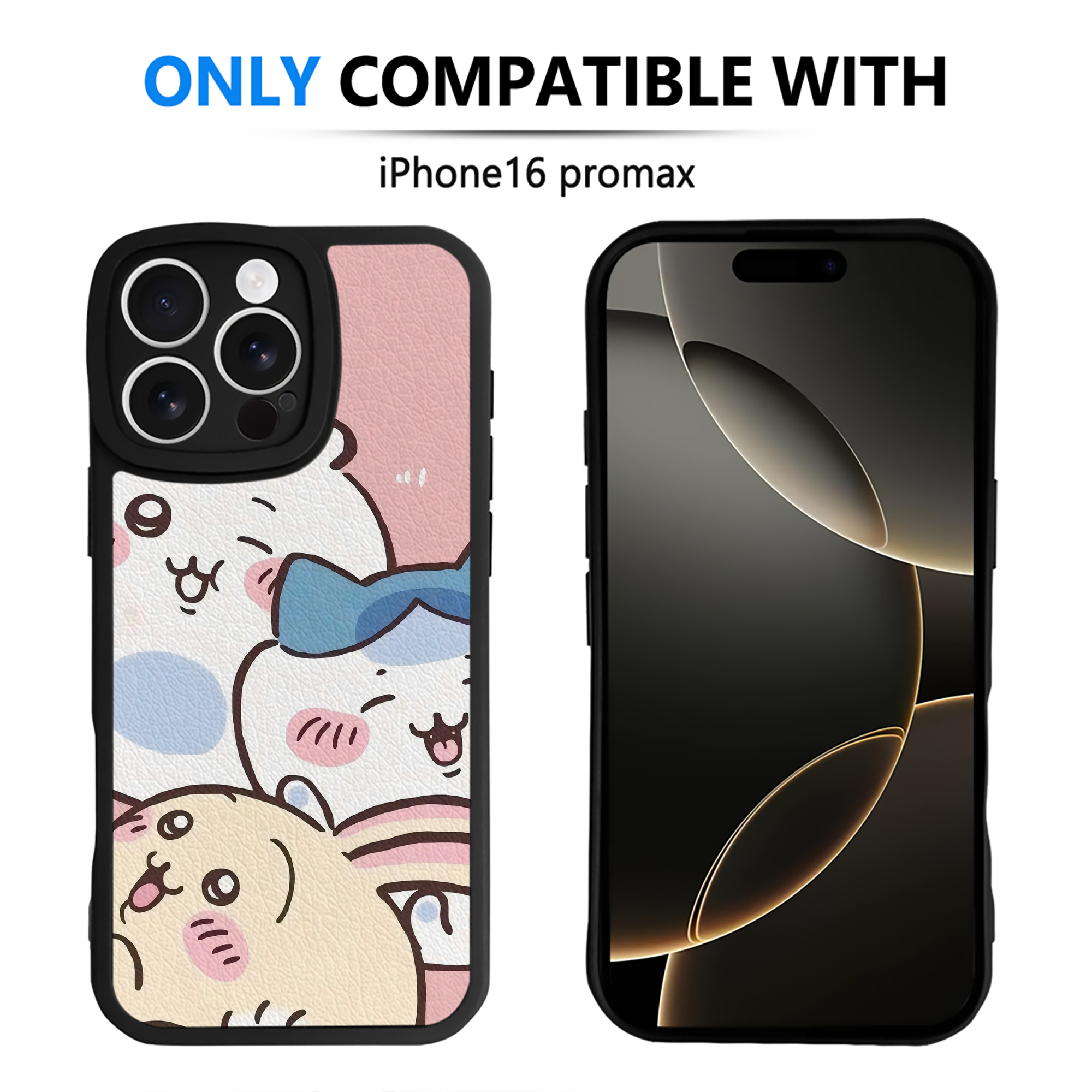 （画像用） ちいかわ Chii-kawa 【iPhone 16シリーズ対応】シリコンスマホケース（レザー調） 材質：シリコン